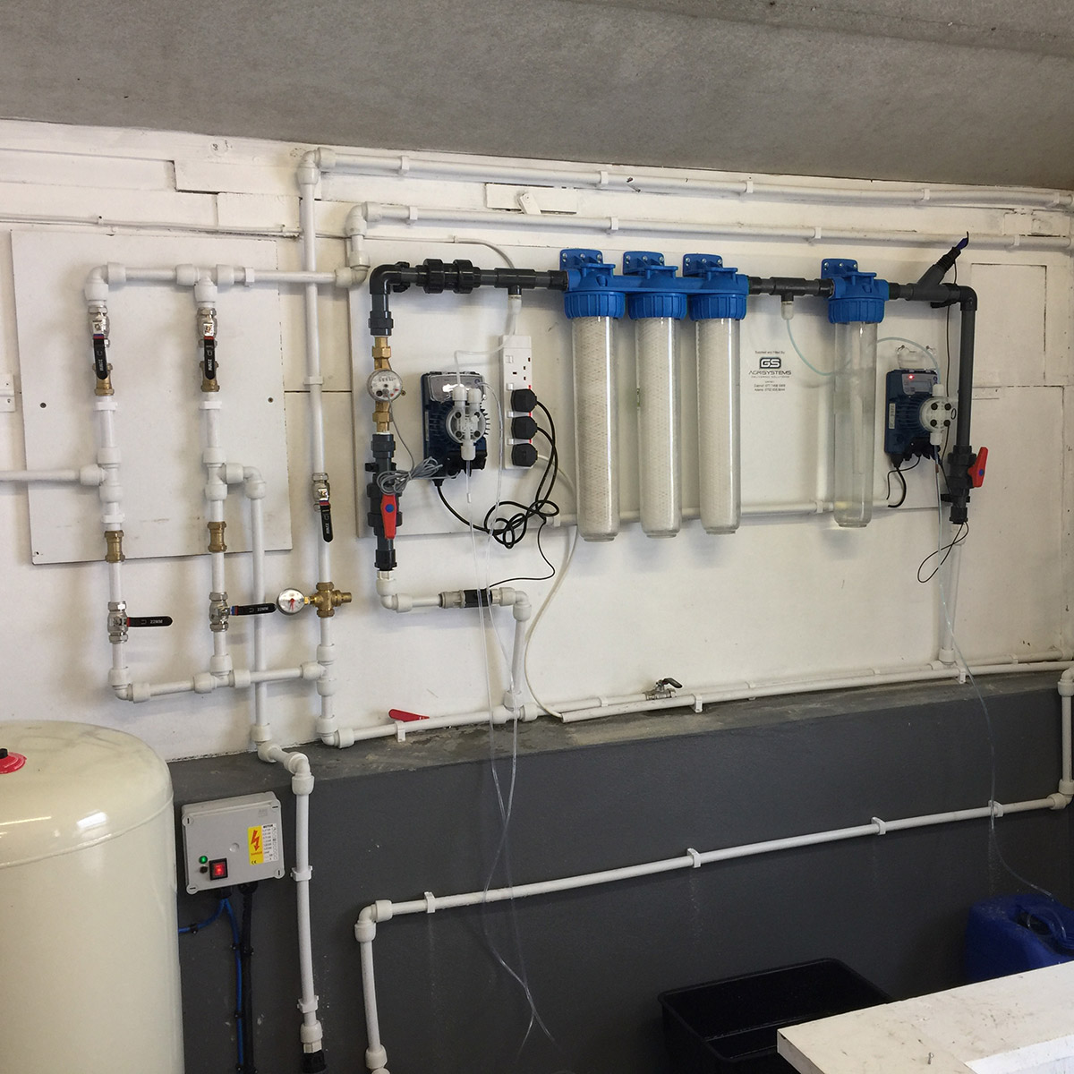 Seko pumps and filters dosing system