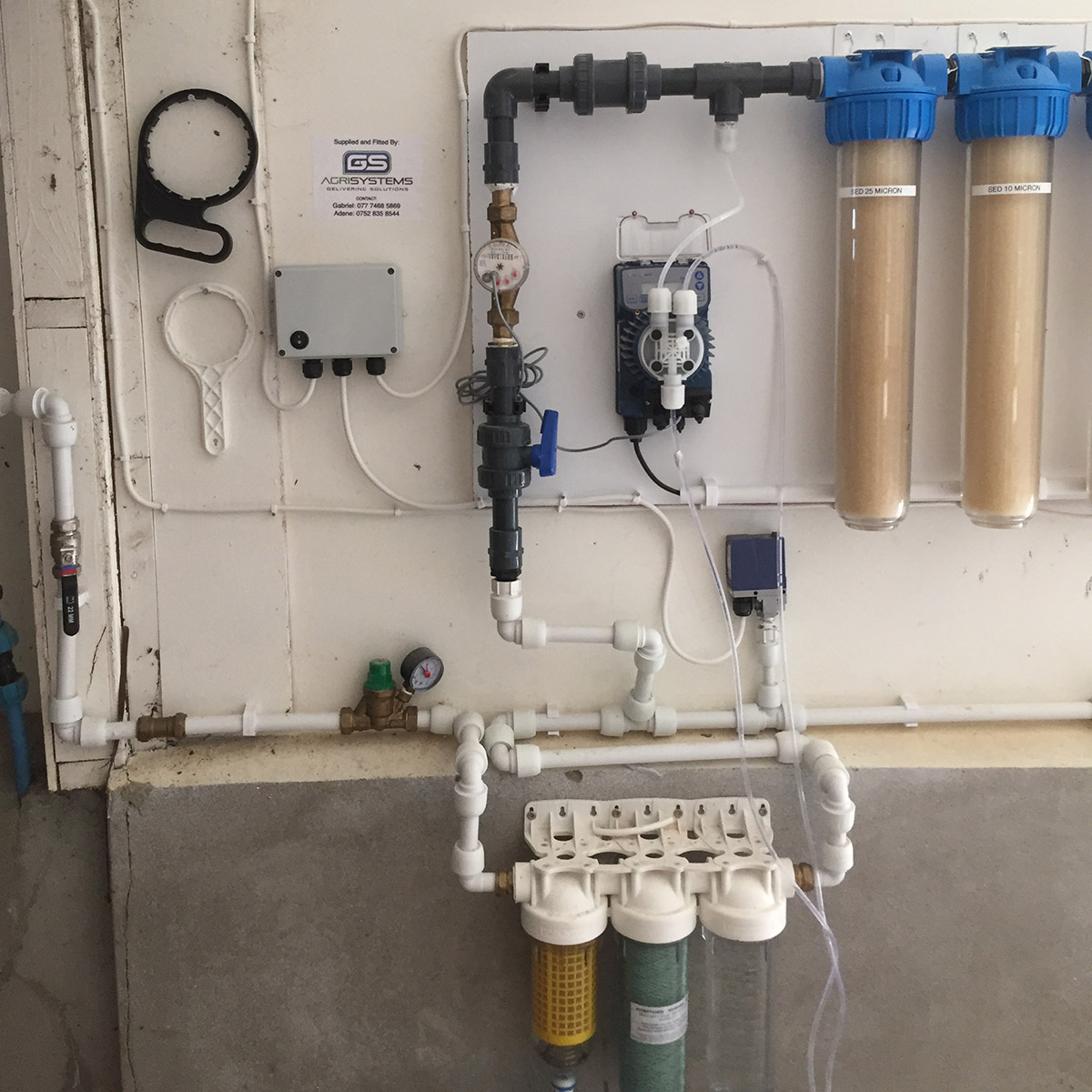 Seko pumps and filters dosing system